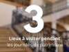 Journées européennes du Patrimoine : le Département au rendez-vous !