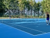 Meursault - Deux terrains de tennis flambant neufs et un projet de couverture en réflexion