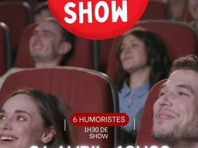 Soirée humour à Beaune - Les Ateliers du Cinéma ouvrent leur scène au stand-up avec le SAMVA SHOW ce samedi 26 avril