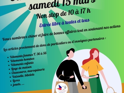 Beaune - Ouverture exceptionnelle du Secours Populaire ce samedi 15 mars