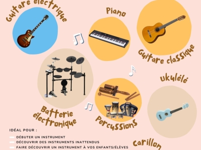 Beaune - Nouveauté 2025 : la Bibliothèque municipale prête des instruments de musique