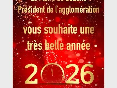 Beaune – Cérémonie des vœux d’Alain Suguenot ce mercredi 7 janvier