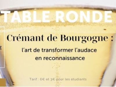 Beaune – Le Crémant de Bourgogne au cœur d’une table ronde à la Cité des Climats