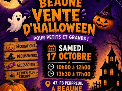 Beaune – Emmaüs organise sa vente spéciale Halloween