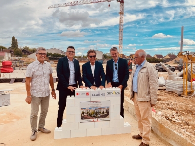 Quartier de la gare à Beaune - 187 logements vont sortir de terre rue du 16e Chasseur