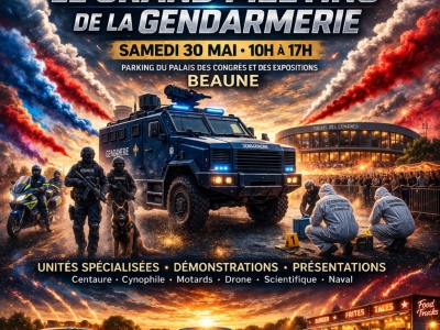 Beaune - Blindés, chiens, drones : immersion au cœur de la gendarmerie avec un grand meeting le samedi 30 mai