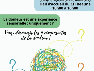 Hospices Civils de Beaune - Journée mondiale contre la douleur et la prise en charge de la souffrance