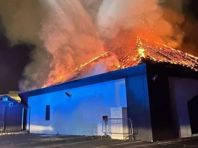 Beaune - Incendie à la discothèque le Copacabana : le toit entièrement détruit