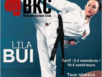 Beaune - Un stage d’exception avec Lila Bui, invitée du Beaune Karaté Club