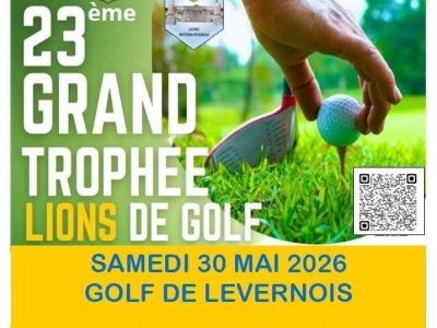 Levernois accueille ce samedi le 23e Grand Trophée Lions de Golf au profit des enfants malades