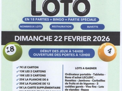 Beaune - Super loto ce dimanche 22 février : des lots exceptionnels à gagner au stade de rugby