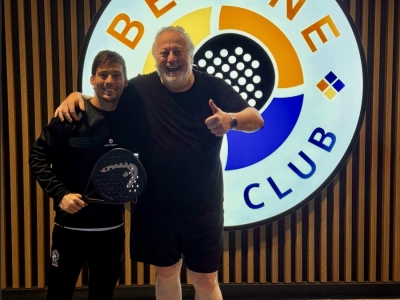 Beaune Padel Club : ouverture ce mercredi, après la visite remarquée de David Silva