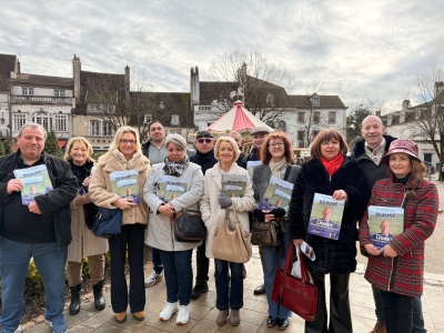 Municipales 2026 à Beaune – La liste "Rassemblement Beaunois" conduite par René Lioret mobilisée sur le marché