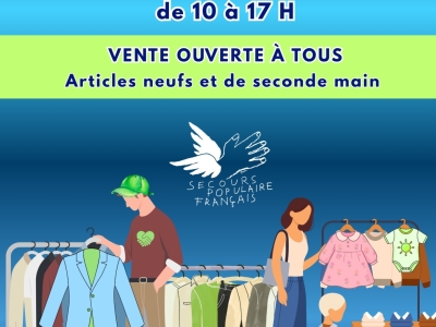 Beaune - Le Secours populaire organise une grande vente solidaire ouverte à tous ce samedi