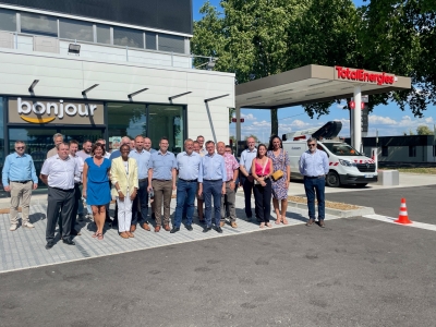 Beaune - Un million d’euros investis pour moderniser la station TotalEnergies du Groupe Guyot