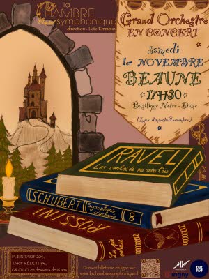 Beaune - La Chambre Symphonique en concert le 1er novembre : Rossini, Schubert et Ravel sous les voûtes de la Basilique Notre-Dame