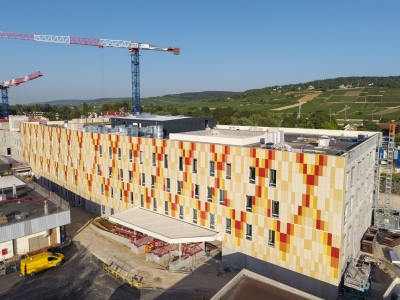 Beaune - Le futur hôpital prend forme : plongée au cœur d’un chantier à 86 millions d’euros