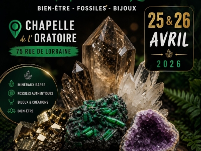 Beaune - Un week-end dédié aux minéraux et au bien-être à la Chapelle de l’Oratoire