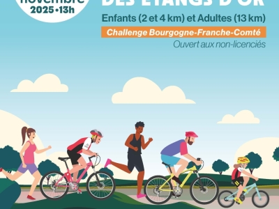 Bike & run des Étangs d’Or 2025 - Un défi sportif et convivial pour petits et grands le dimanche 9 novembre !