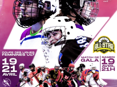 Coupe des Ligues Féminines U17 – Beaune 2025 - Le rendez-vous incontournable du Roller Hockey féminin du 19 au 21 avril