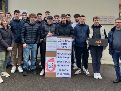 CFA Beaune - La Viti, un partenaire confirmé du don de sang 
