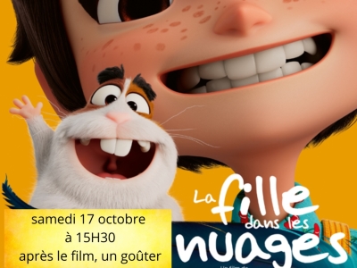 Beaune – Un ciné-goûter autour du film d’animation « La Fille dans les nuages » samedi au CGR