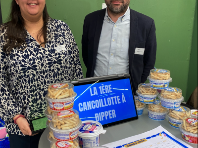 Canco’croc un duo innovant de cancoillotte et gressins : la fromagerie Poitrey étend son offre