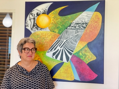 « Burgundy Vibes » au Caveau Nuiton-Beaunoy – Marie-Jo Morey, artiste peintre, livre ses vibrations de la Bourgogne dans une exposition visible jusqu’au 31 août à Beaune