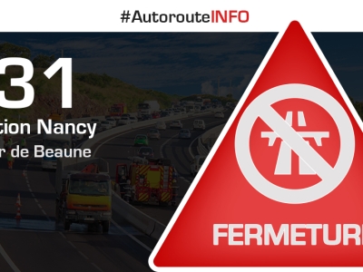 Accident majeur sur l’A31 près de Beaune : circulation coupée dans les deux sens
