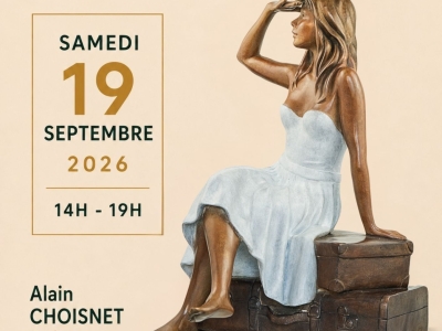 Beaune – Le sculpteur Alain Choisnet expose ses bronzes à l’Hôtel Le Central