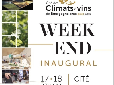 17 et 18 juin : programme du week-end inaugural de la Cité des Climats et vins de Bourgogne