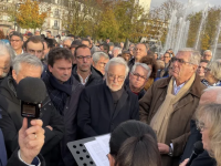 Rassemblement contre l'antisémitisme : 400 personnes réunies à Dijon