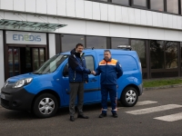 Enedis en Bourgogne fait don d’un véhicule électrique à la Protection Civile de Côte d’Or