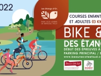 Dimanche 13 Novembre 2022, c’est la seconde édition de Bike & Run aux Etangs d’Or de Merceuil-Tailly 