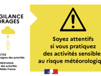 La Côte d'Or placée en vigilance aux orages
