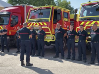 Incendies en Gironde : 12 pompiers partent de Côte-d'Or pour renforcer les effectifs