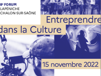 Entreprendre dans la culture ? Le forum régional se tiendra à Chalon le 15 novembre à La Péniche