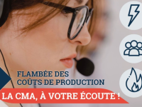 Face à la flambée des coûts de production, la Chambre des Métiers et de l'artisanat de Bourgogne-Franche Comté met en place un service d'écoute