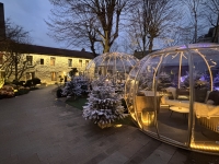 Dijon - Le Grand Hôtel La Cloche propose des bulles cocooning dans son jardin !