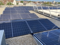 Une toiture photovoltaïque sur la cité Henry Berger du Département de la Côte-d'Or