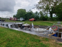 Bateau bloqué à l’écluse de Longvic : les sapeurs-pompiers de Côte-d’Or mobilisés pour sécuriser 22 passagers