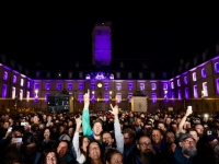 EN IMAGES - 20.000 personnes réunies sous l'orage pour le concert de rentrée de Dijon