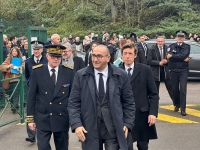 Deux ministres en visite à Dijon après l'incendie criminel au collège Champollion