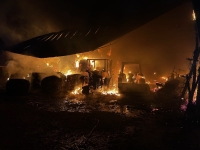 Incendie d’un hangar agricole à Heuilley-sur-Saône : 39 pompiers mobilisés
