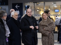 En visite à Dijon, Jean Castex le PDG de la SNCF salue l'efficacité du "planning personnalisé" testé chez Keolis Divia