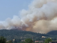 Incendie à Couchey - 50 hectares parcourus par les flammes, d'importants renforts convergent vers la Côte-d'Or