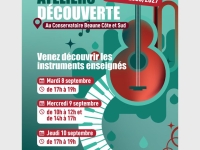 Beaune Côte & Sud - Le Conservatoire ouvre ses portes pour faire découvrir ses instruments