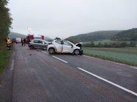 Frenois – Deux blessés, dont un grave, dans une collision entre deux voitures