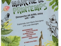 Saint-Loup-Géanges - Premier marché de printemps le dimanche 28 avril : un événement pour la nature et la solidarité
