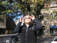 Beaune - Une nouvelle observation publique pour l’éclipse partielle de Soleil ce matin place Carnot